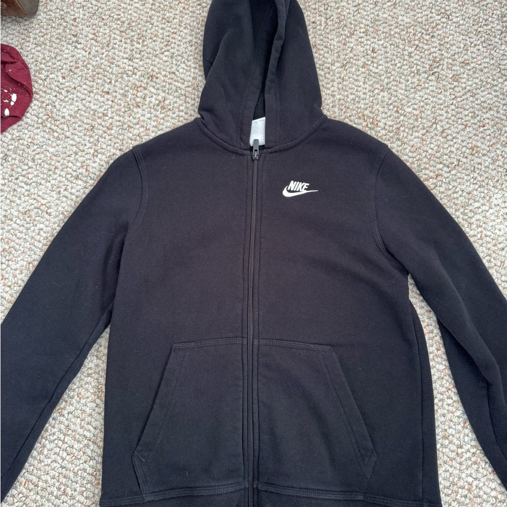 Nike Charcoal Full-Zip Sweatshirt